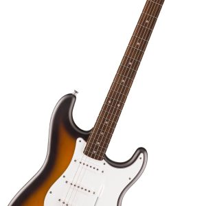 Squier by Fender Debut Collection Guitarra Eléctrica Stratocaster, Diapasón de Laurel, Golpeador Blanco