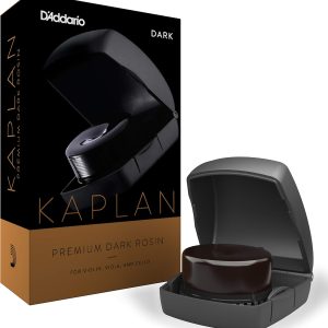 D'Addario Kaplan Premium Resina para Violín y Cello con Estuche, Oscura - KRDD